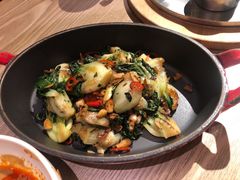 焗锅气奶白菜-小大董·烤鸭(凤凰汇店)