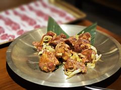 葱末膈馍烧肉-蒲葵传统炭火烤肉(白石龙店)