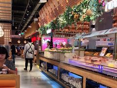 自助取餐区-汉江山料理级自助烤肉黑金冠(周口好吃城店)