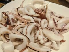 白灼鱿鱼-潮中人·潮州菜(益乐路店)