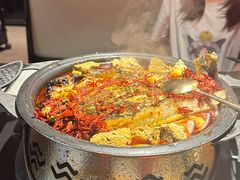 -探鱼·鲜青椒爽麻烤鱼(番禺万达店)