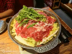 牛肉辣白菜寿喜锅-王氏炉匠·烧鸟放题自助(好运街店)