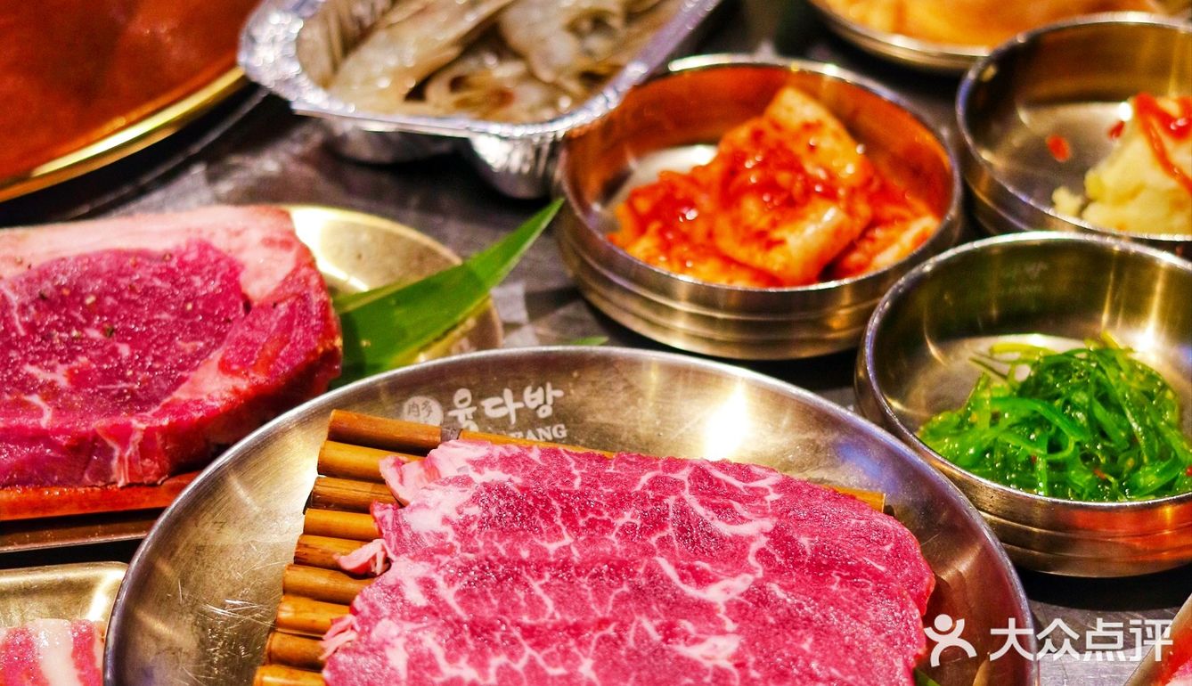 这家自助韩式烤肉店都是好肉肉！大胃王冲！