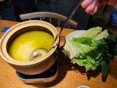 鸡汤青菜打边炉-火候轩品质湘菜·私厨(市府店)