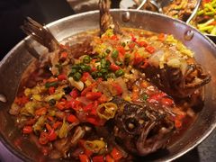 五味葱椒鲈鱼-湘阁里辣(东门茂业店)