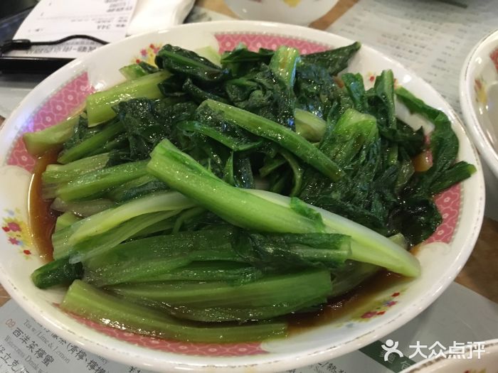 白灼油麥菜