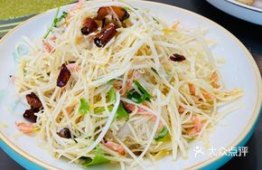Cherry Shrimp with Bok Choy and Vermicelli