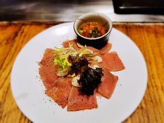 生拌牛肉-赤坂亭·M9和牛烧肉·铁板烧·日料398放题(长泰广场店)