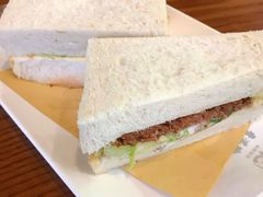 咸牛肉滑蛋三明治-肥韬茶餐厅(南山mini店)