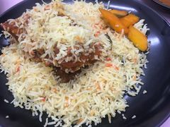 鸡腿手抓饭-新加坡Zam Zam餐馆