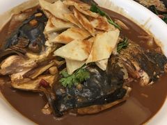 松花湖鱼头泡饼-便宜坊烤鸭店(科创店)