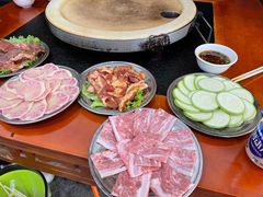 -老姐石板烧烤+铜炭火锅(总店)