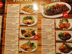 菜单-Pancakes on the rocks(Darling Harbour)