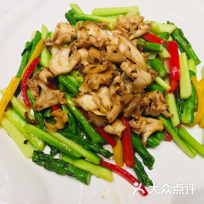 訸珺阁鲜芦笋xo酱爆炒象拔蚌图片-北京粤菜-大众点评网