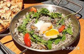 Truffle Poached Egg Risotto