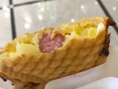 鸡蛋沙拉香肠鲷鱼烧-粉粉乐鲷鱼烧(美罗城店)
