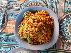 老挝舂方便面-半坡九号老挝冰咖啡