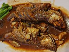 葱烧深海黄鱼-渔家风味·鲅鱼水饺·央视展播·海鲜天津菜(开发区店)