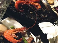墨鱼汁海鲜饭-Carmen卡门西班牙餐厅