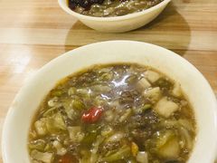 -清真马乐贝腊牛肉蛋黄菜夹馍(马蓉洒金桥店)