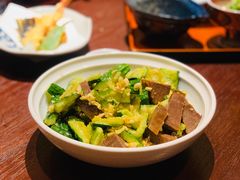 黄瓜拌牛舌-翔峰炭火鳗鱼(悦泰街里公寓店)