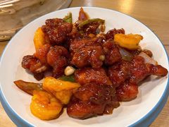 椒香虾仁爆鸡球-陈傻子餐厅(世纪都会店)