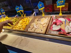 自助取餐区-蒙肥羊·酸汤潮牛·鲜牛肉火锅烤肉自助(岗顶店)
