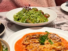虾仁罗勒意面-沛家·西餐Brunch·直火料理