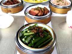 肉沫蒸秋葵-餐与自然(老商埠店)