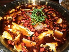 受气牛肉微辣锅小锅-受气牛肉·耙牛肉火锅(水晶郦城店)