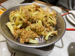 干锅花菜-小菜园新徽菜(芜湖万达店)