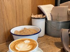 flat white-Monmouth Coffee(博罗市场店)