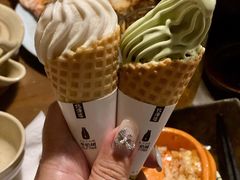 香草冰淇淋-万岛日本料理铁板烧(静安店)
