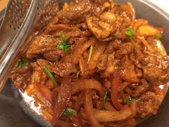 铁板炒烤羊肉-西贝(金桥店)
