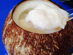 -椰爺爺·椰子冻砵仔糕