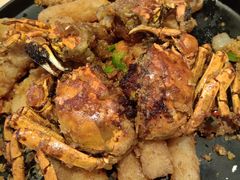 金蒜椒盐流香黄膏蟹-避风塘(百联东郊店)