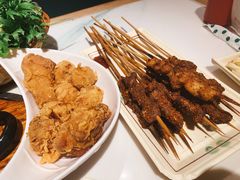 炸鸡拼盘-七八冷面·延边朝鲜族美食(欢乐谷店)
