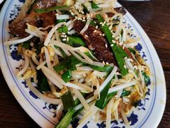 韭菜炒猪肝-拉面莊夢語＆中华料理八椿
