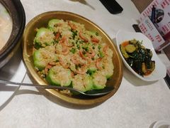 樱花虾蒜蓉蒸胜瓜脯-禾府酒家·传统广府味(番禺店)