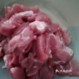 蒜心炒牛肉，入味