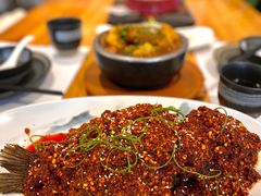 普洱茶炝锅鱼-云里小坐·小院里·团建·宴请·下午茶(三圣乡店)