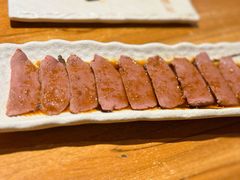 牛肝刺身-炼火烤肉店