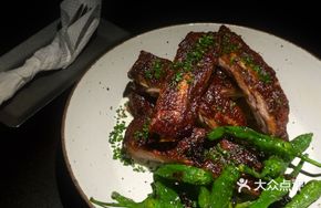 Slow-Roasted Pork Ribs with Zhangshu Chili