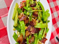 荷兰豆炒腊肉-黎记大排档(慈云路店)