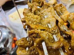 -万家乐带皮五花肉烧烤(临淄大院店)