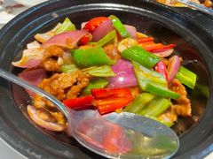 铁板尖椒炒牛肉-至潮餐厅精致粤菜·活鲈鱼·走地鸡(珠江新城店)