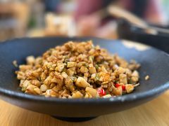 酸豆角炒小笋-汤厨(五道营店)