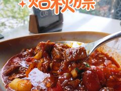 番茄土豆炖牛腩筋-柴门饭儿(成都太古里店)