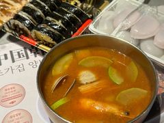 -草家酱蟹炭火烤肉店(珲春南路一店)