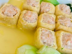 虾仁肉馅油泡-得意楼蒸菜馆